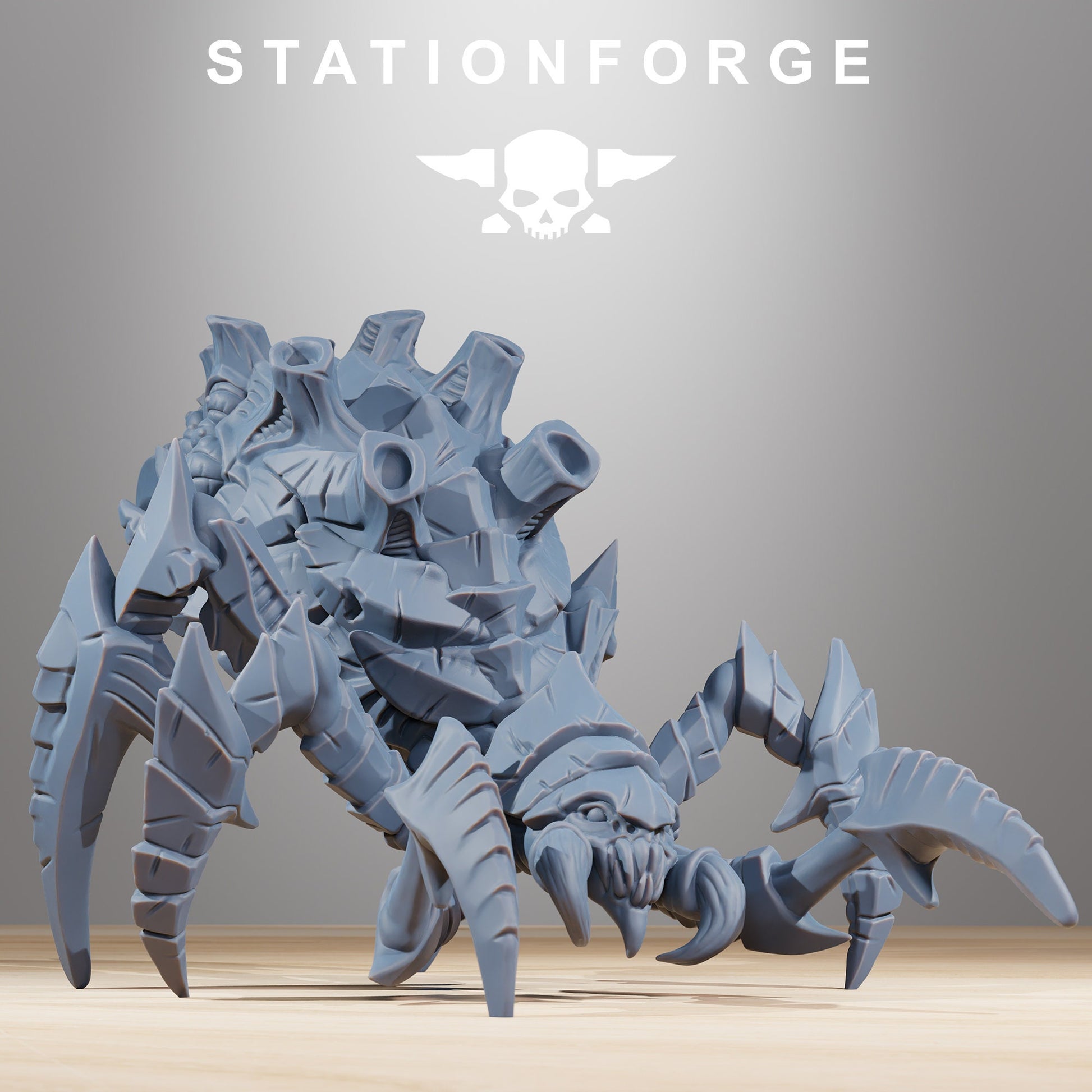 Xenarid Spider | Station Forge | Wargaming | Alien Hive guardian Proxy Models for Wargames