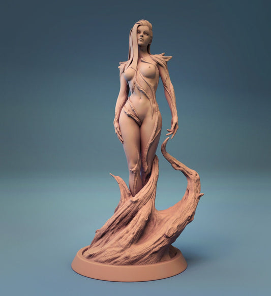 Dryad Pinup - 28mm Miniatures for Tabletop Gaming - Mini RPG NPC - Dragons DnD, D&D by Lord of the Print | Pinup miniature