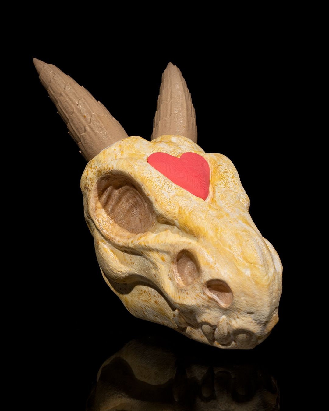 Handcrafted Dragon Skull Wall Ornament | Gothic Home Decor | Fantasy Dragon Head Sculpture | Unique 3D Wall Art | Mythical Creature Decor