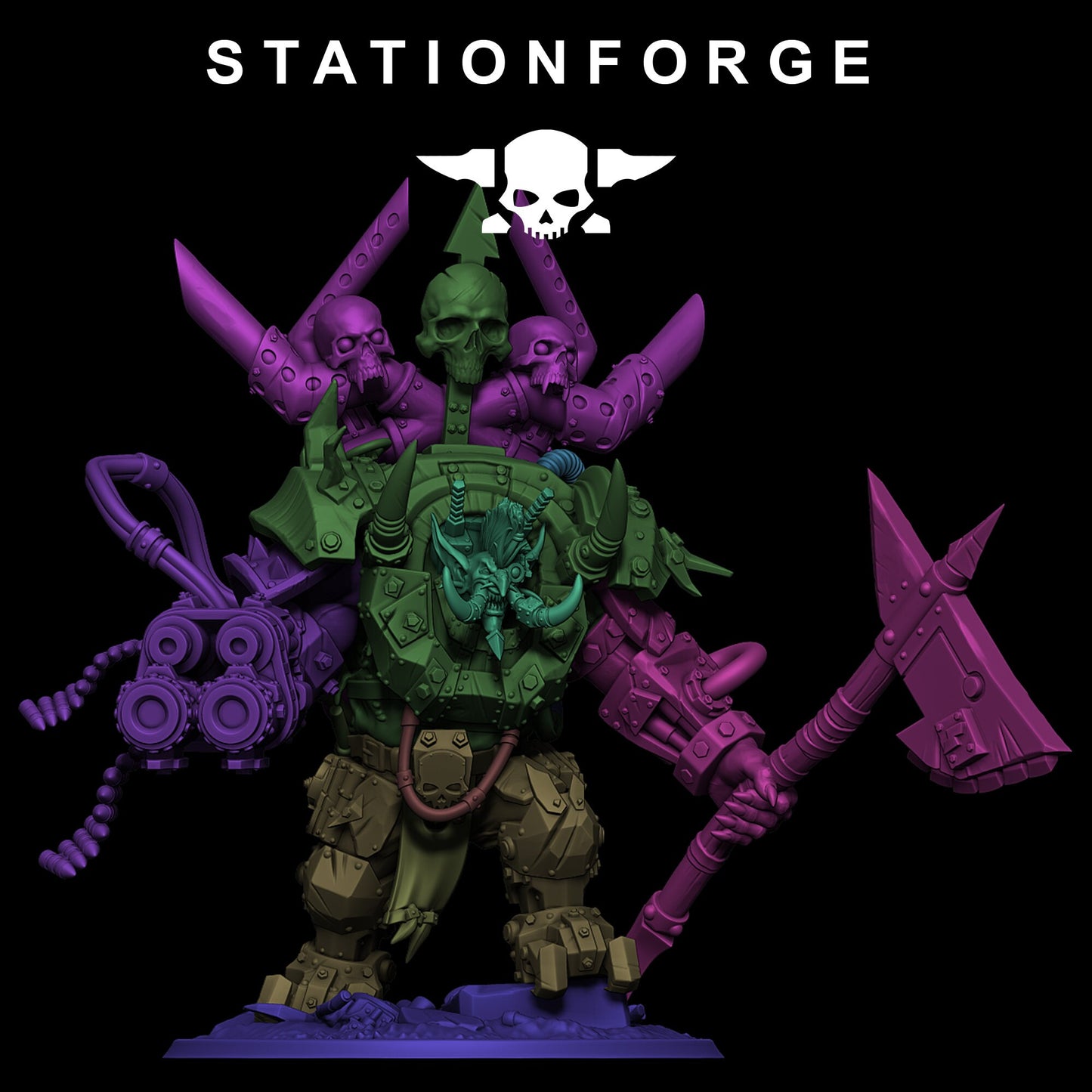 Orkaz Troll Boss | Station Forge | Wargaming | Wargaming proxy HQ