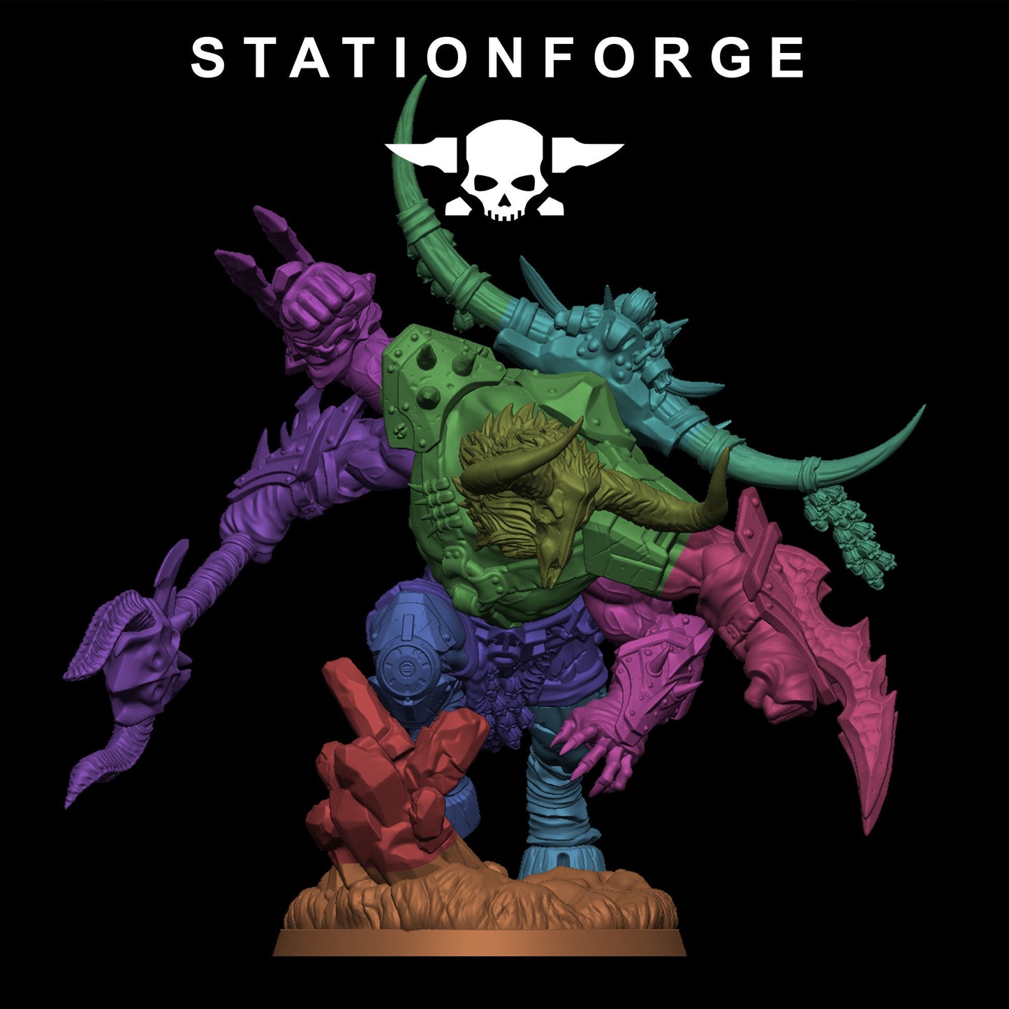 Corrupted Beast Leader | Station Forge | Wargaming