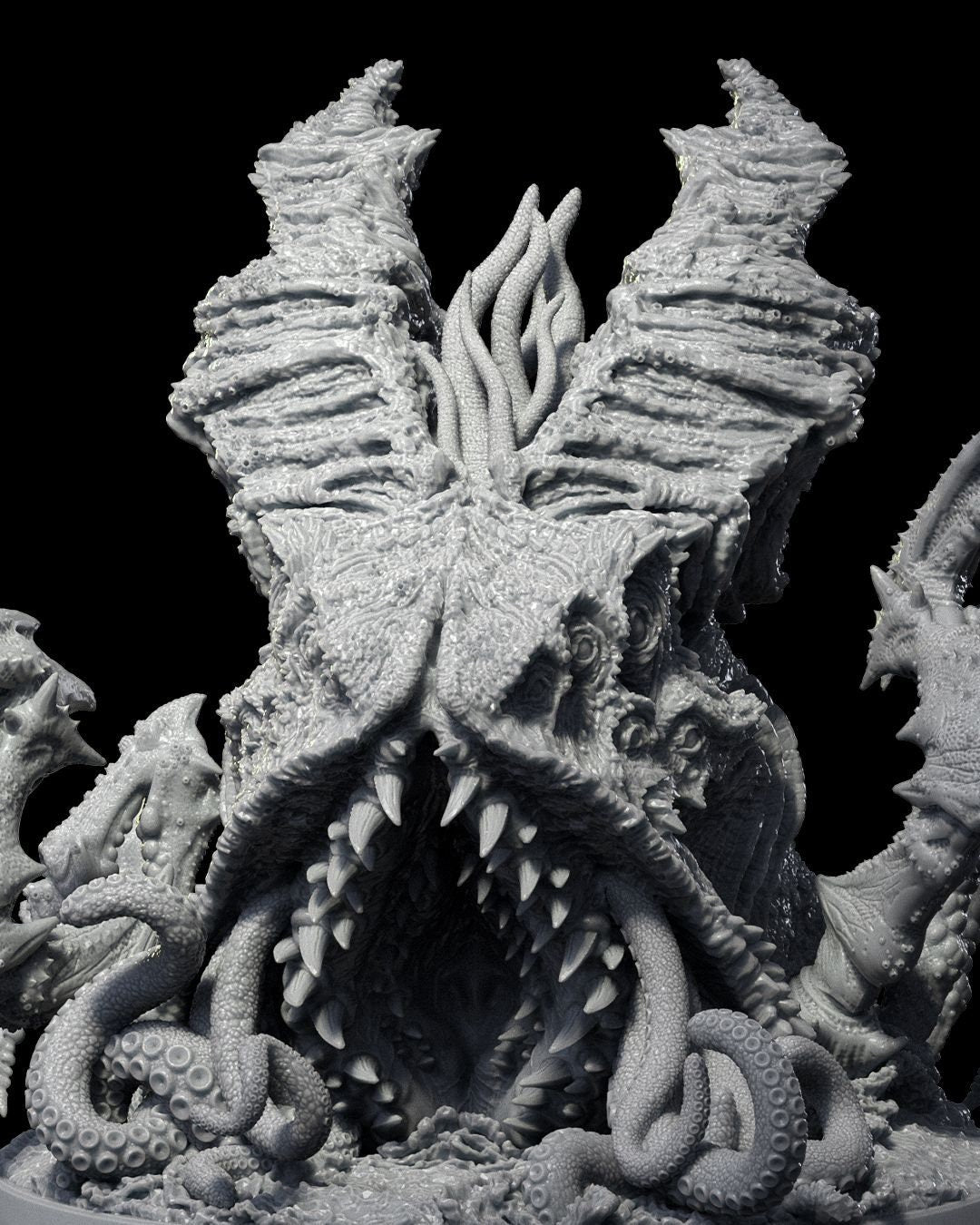 Handcrafted Kraken Miniature for Dungeons and Dragons - Detailed Tabletop RPG Figurine for Roleplaying Games and Collectors