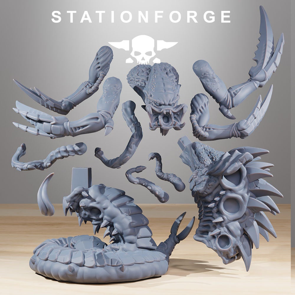 Xenarid Brainiac | Station Forge | Wargaming | Winged HQ Bug Leader
