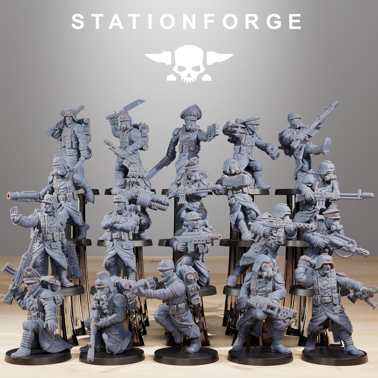 GrimGuard Builder Kit | Station Forge | Marines | Wargaming | Infantry | Soldiers