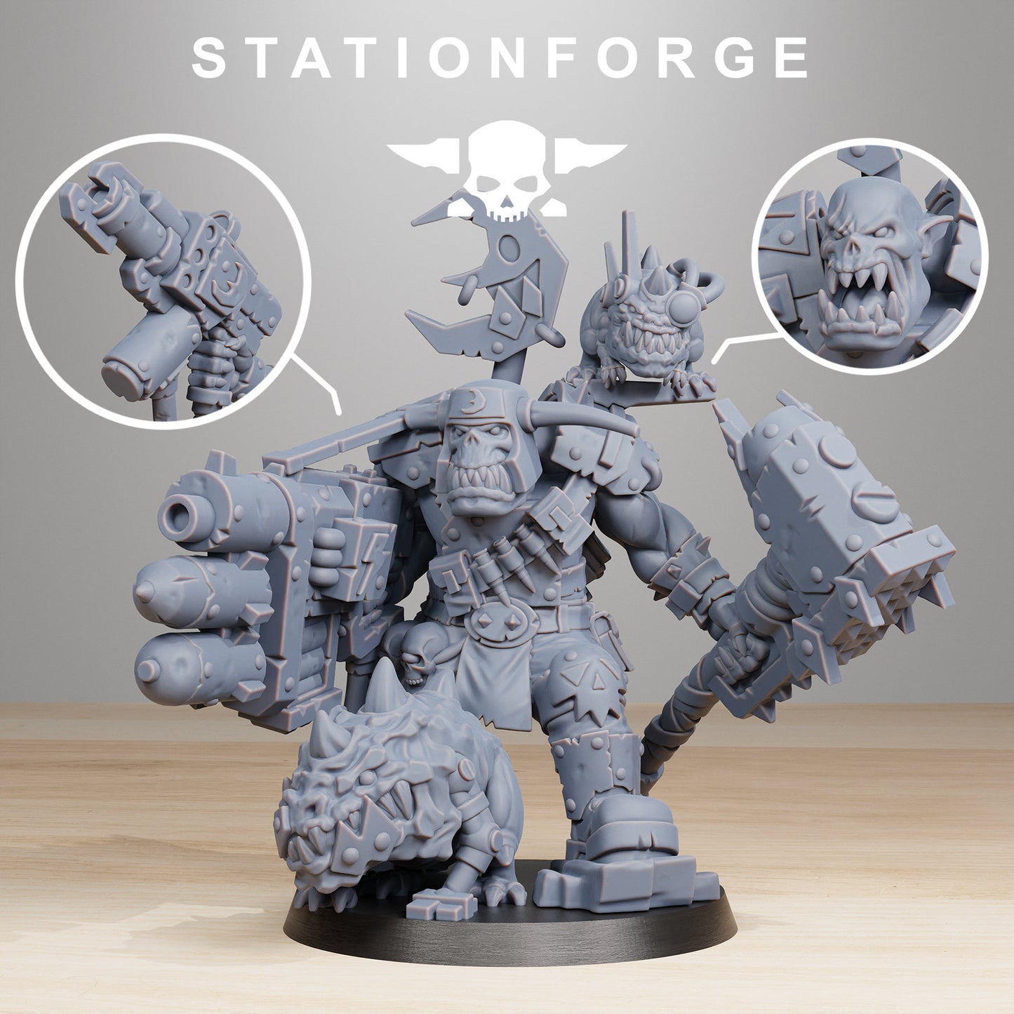 Orkaz BlackSkull | Station Forge | Wargaming | Wargaming proxy HQ