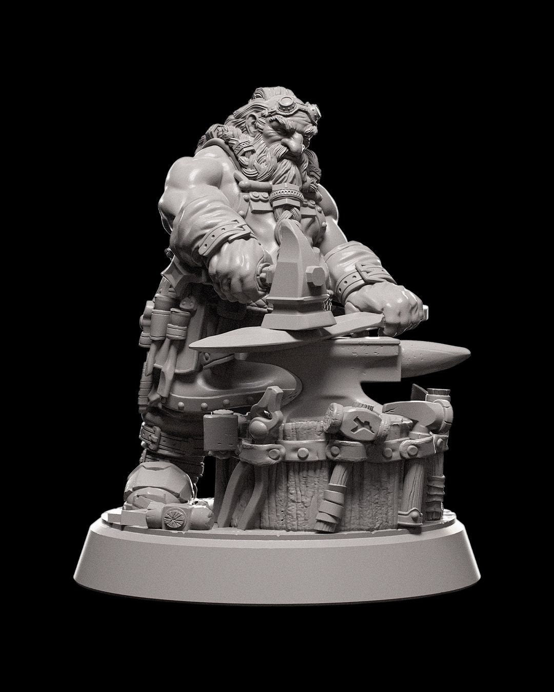 Dwarven Party Pack | Dwarf Party Miniature Pack | STLFLIX | Wargaming | Dungeons and Dragons | Tabletop RPG | DnD | Fire and Ice