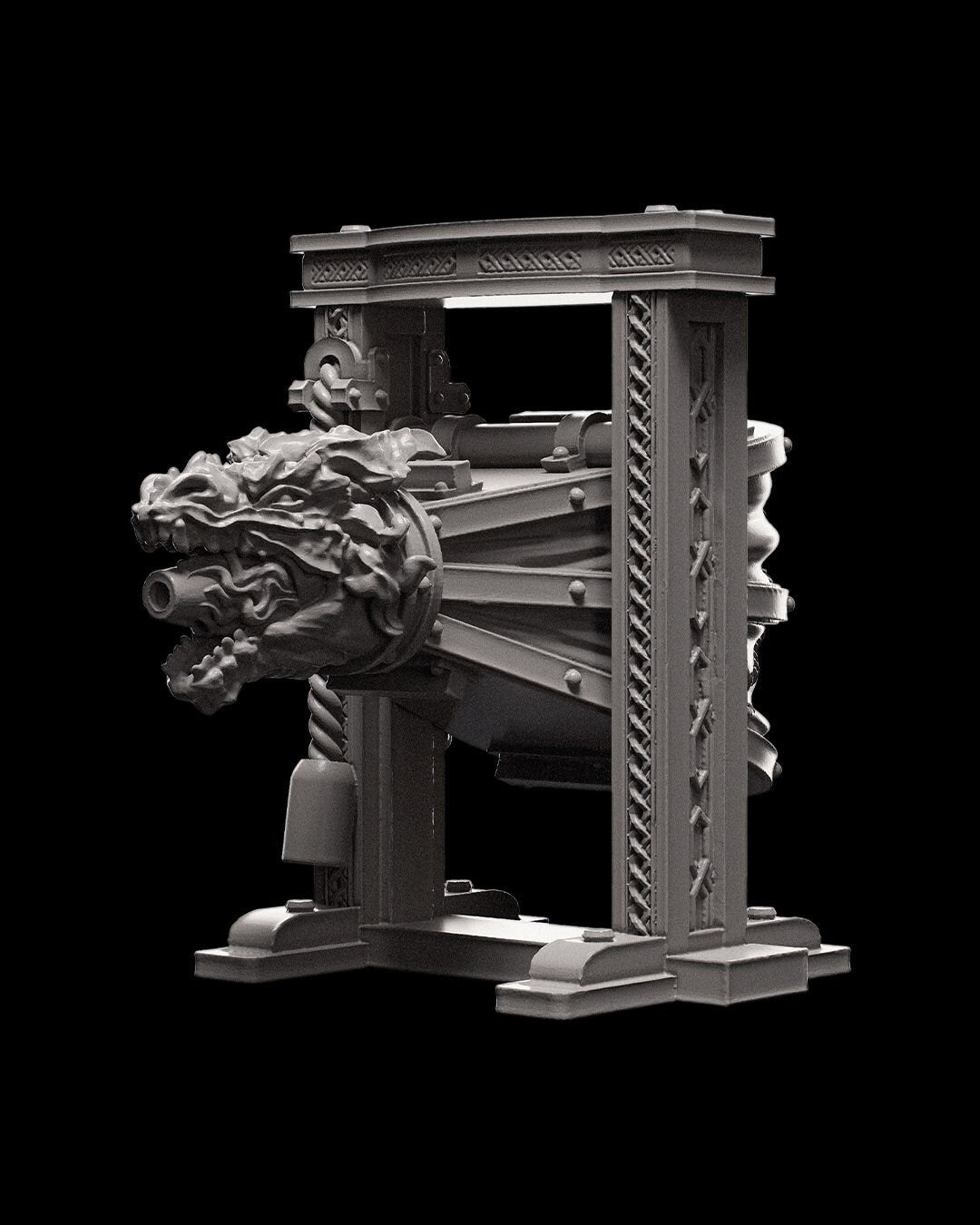 Dwarven DnD Miniature Terrain Set - Dungeons and Dragons, D&D, Pathfinder, Wargaming, Tabletop, 28mm, 32mm - Spooky Dungeon Decor