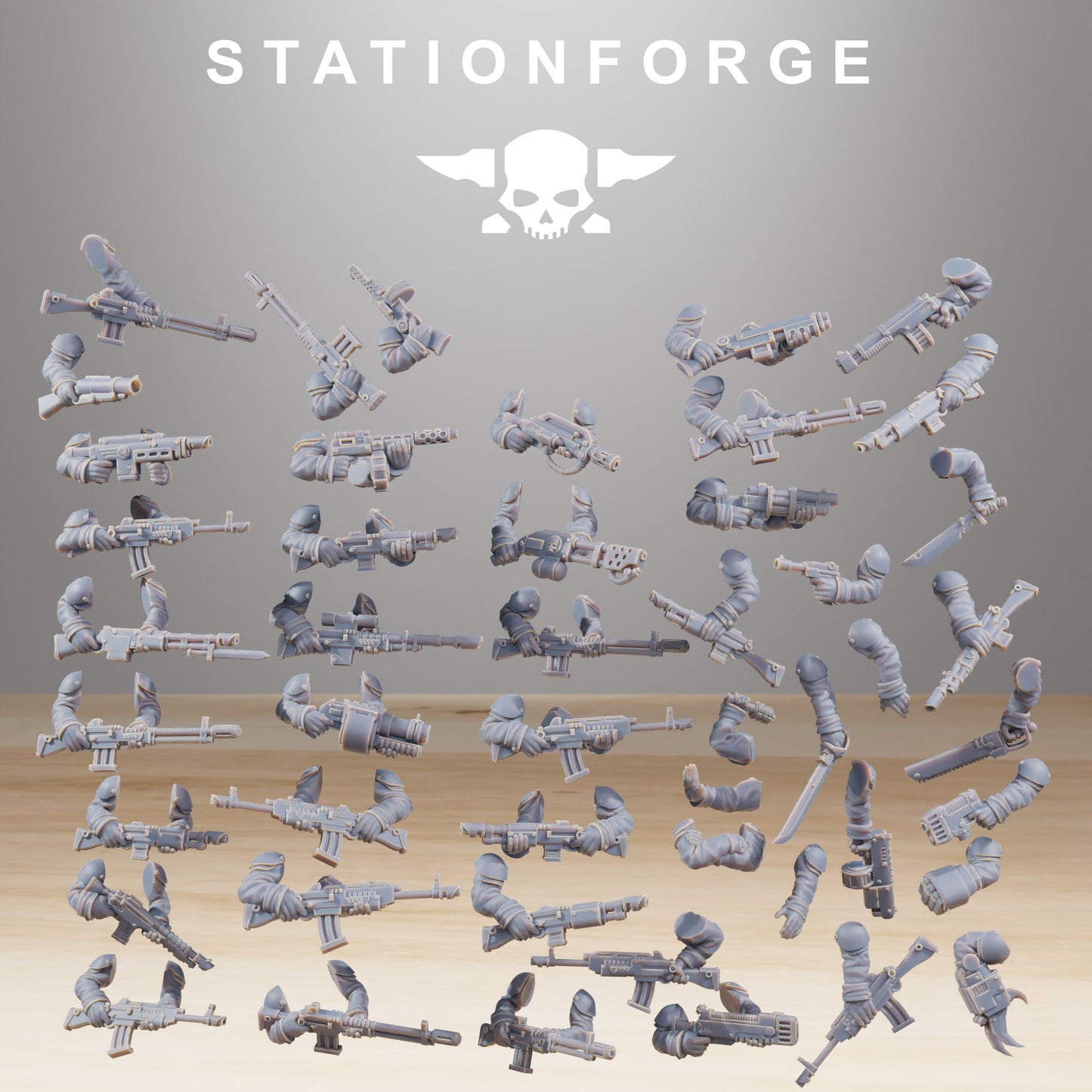 GrimGuard Builder Kit | Station Forge | Marines | Wargaming | Infantry | Soldiers