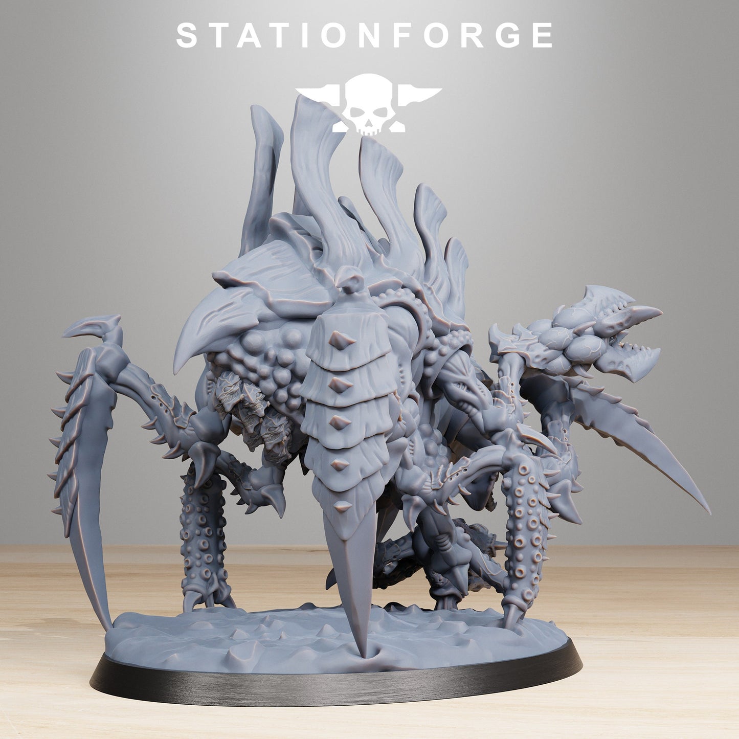 Xenarid Tygorthon | Station Forge | Wargaming | Alien Hive guardian Proxy Models for Wargames