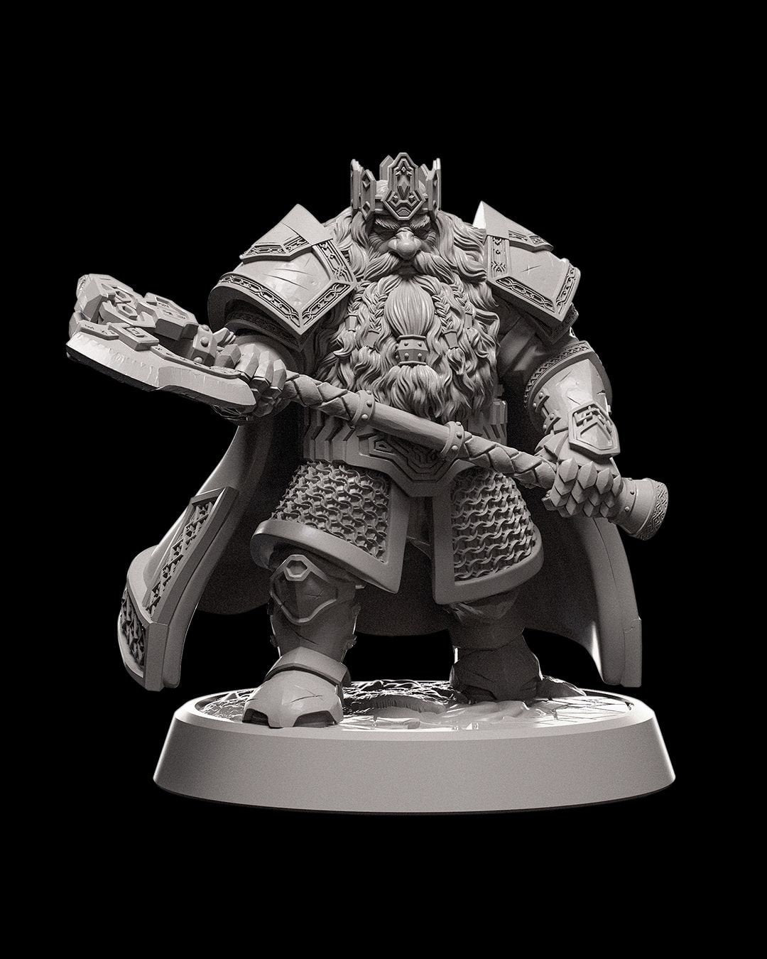 Dwarven Party Pack | Dwarf Party Miniature Pack | STLFLIX | Wargaming | Dungeons and Dragons | Tabletop RPG | DnD | Fire and Ice