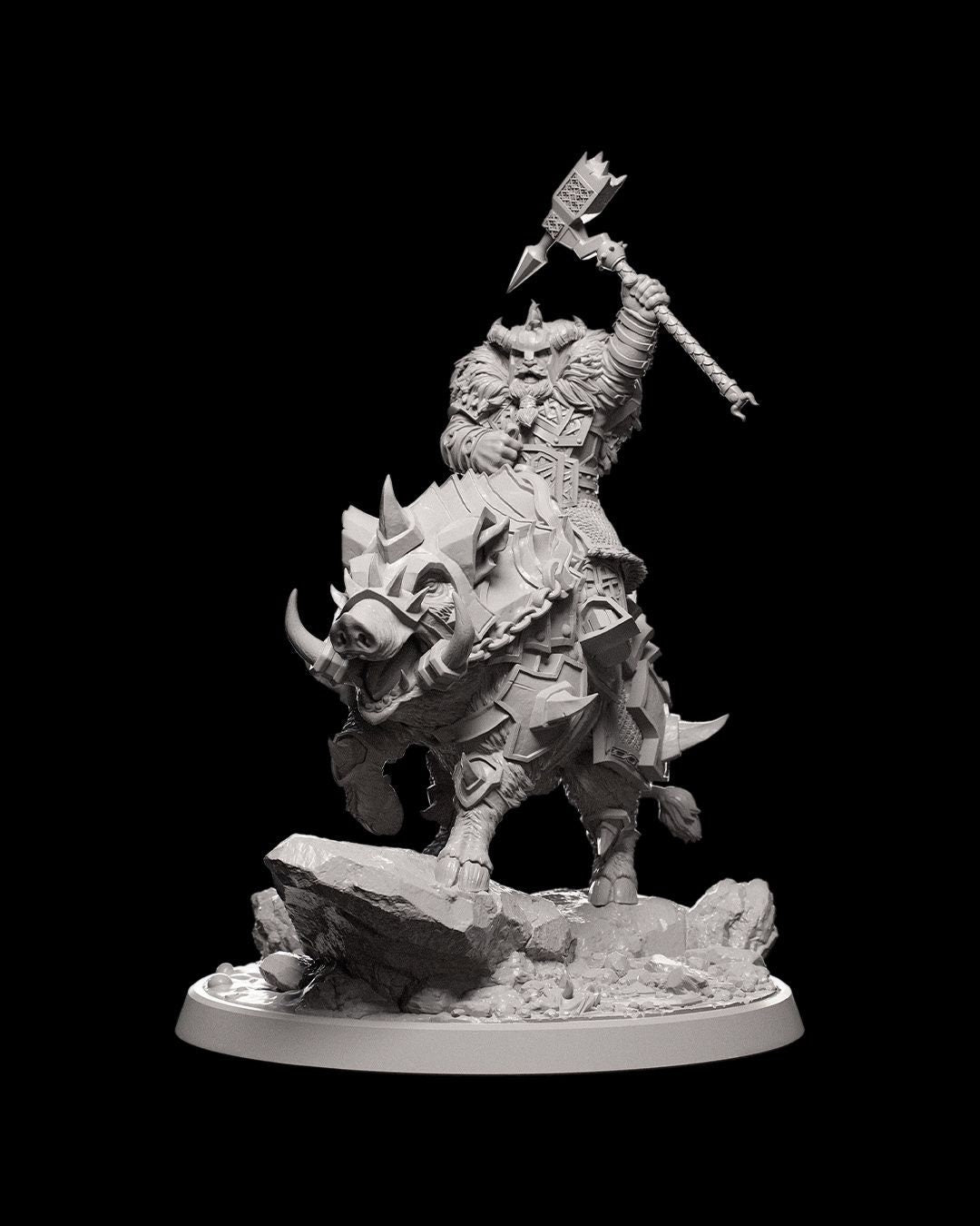 Dwarven Party Pack | Dwarf Party Miniature Pack | STLFLIX | Wargaming | Dungeons and Dragons | Tabletop RPG | DnD | Fire and Ice
