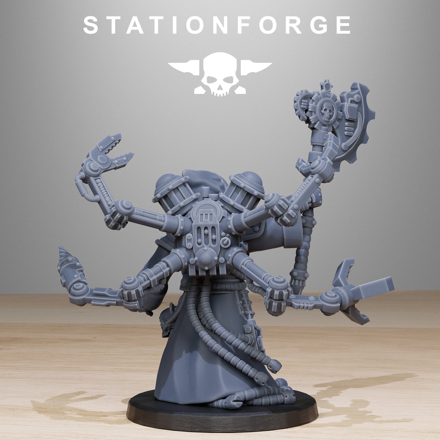 Scavenger SynPriest | Station Forge | Wargaming | Tabletop miniatures | Grim dark future wargames