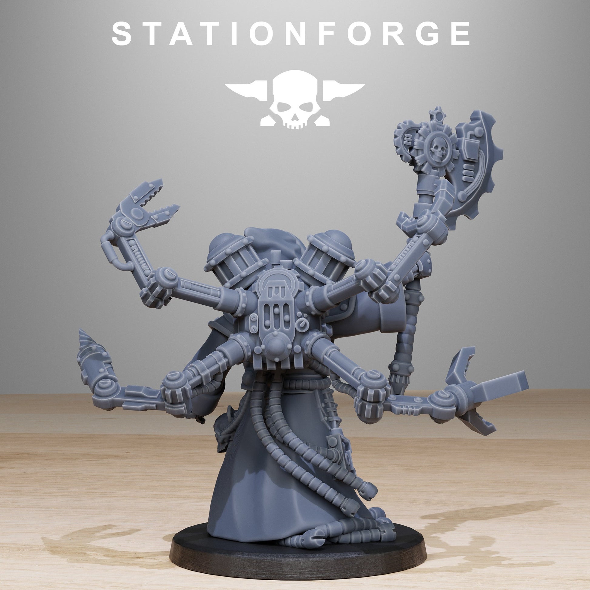 Scavenger SynPriest | Station Forge | Wargaming | Tabletop miniatures | Grim dark future wargames