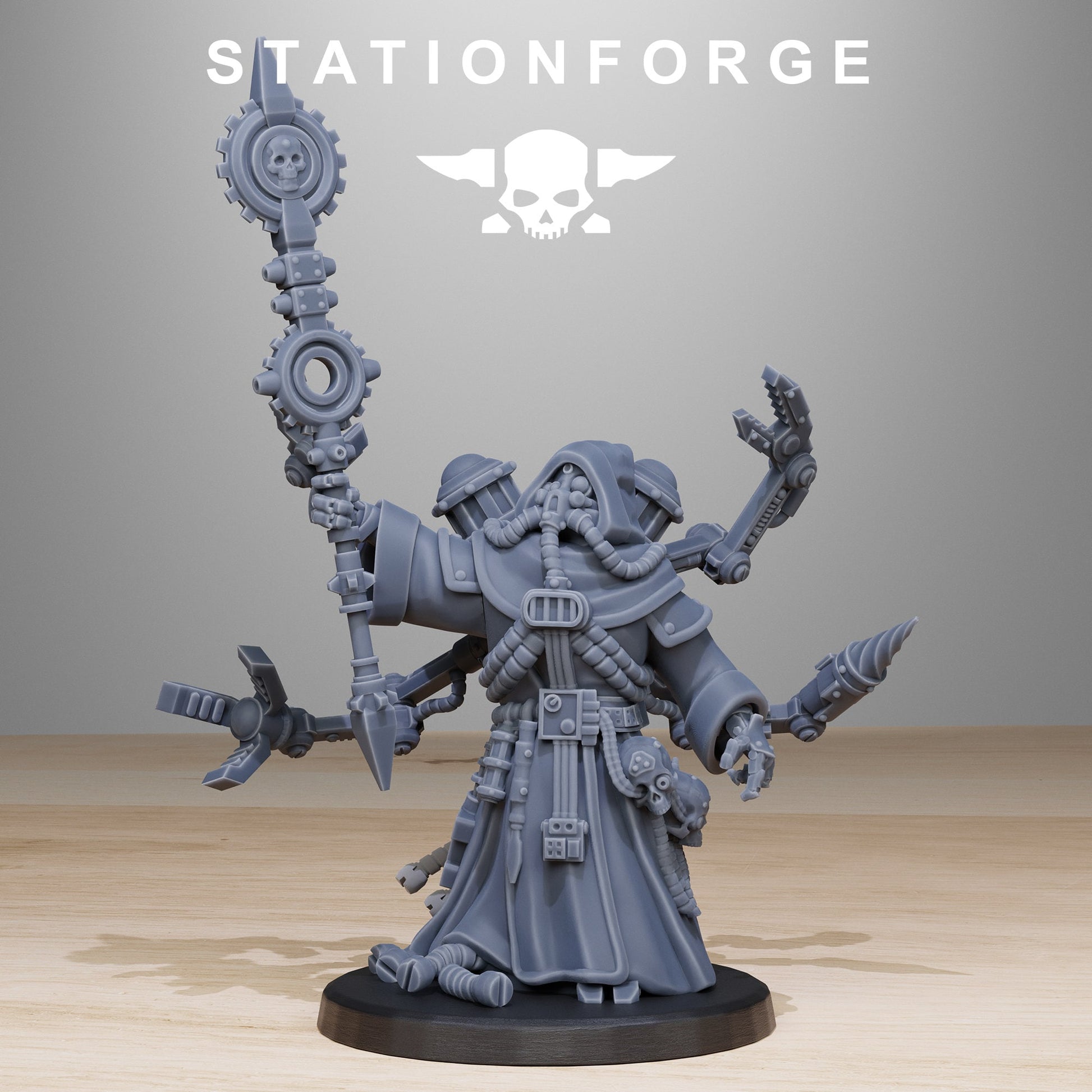 Scavenger SynPriest | Station Forge | Wargaming | Tabletop miniatures | Grim dark future wargames
