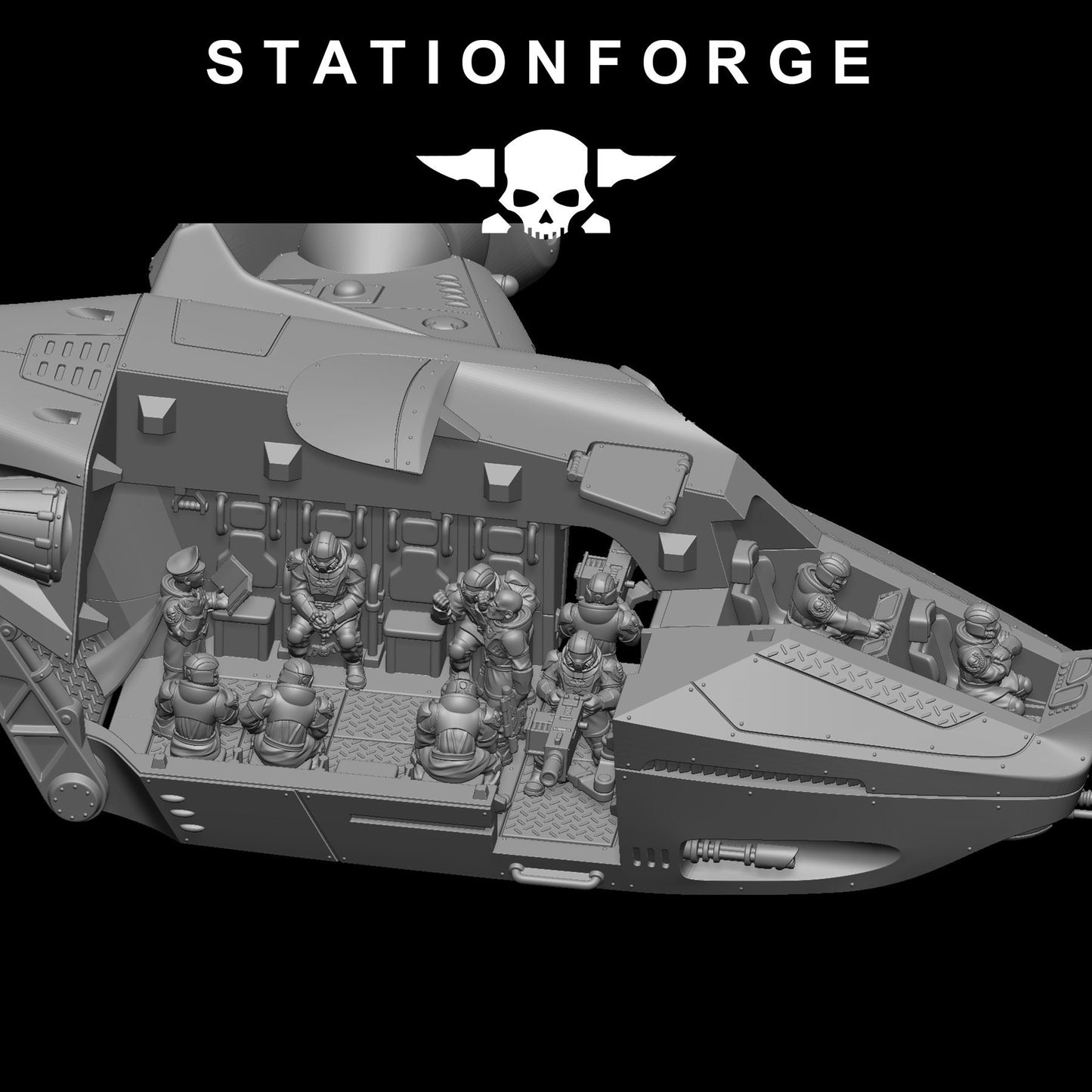 Vaskar Dropship | Station Forge | Wargaming