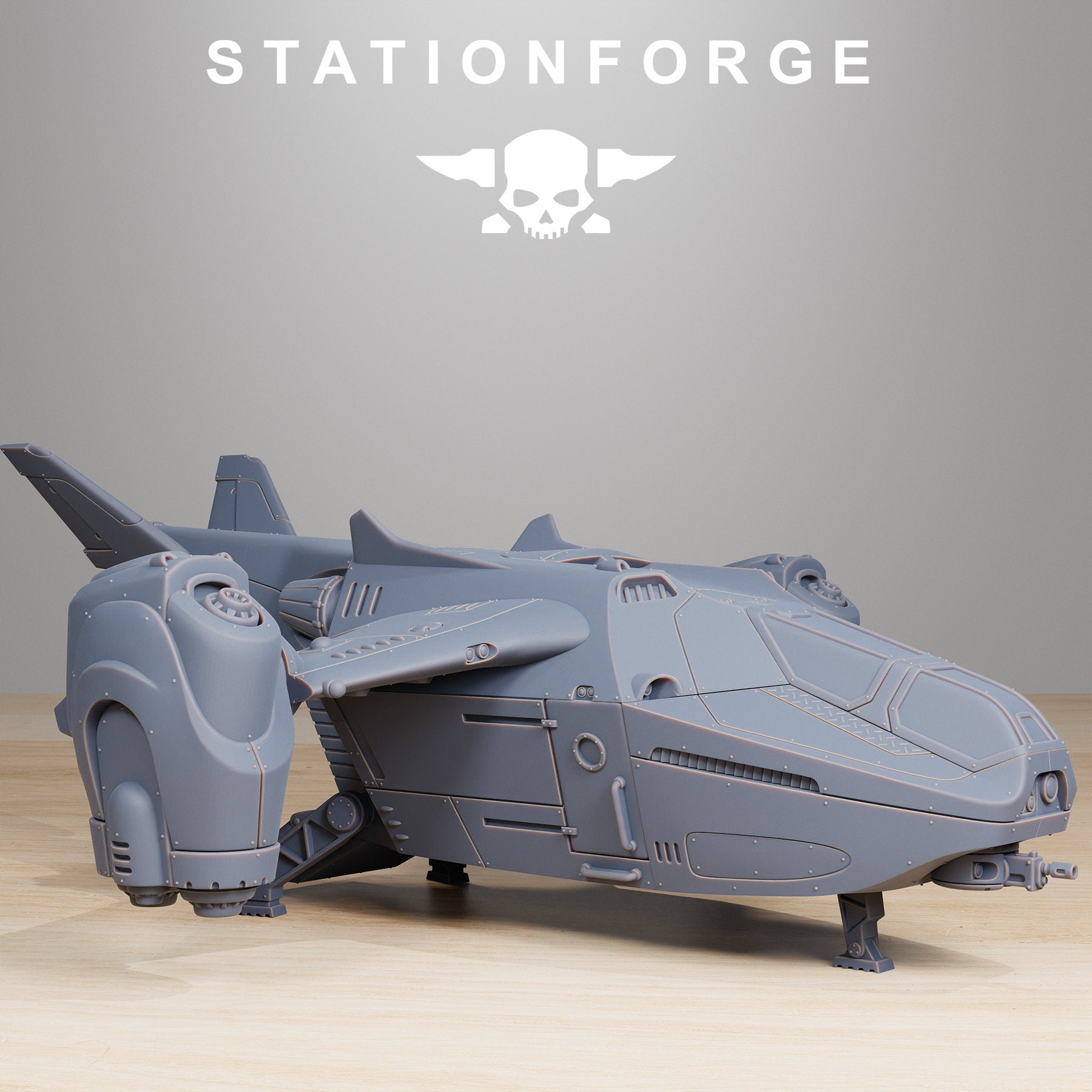 Vaskar Dropship | Station Forge | Wargaming