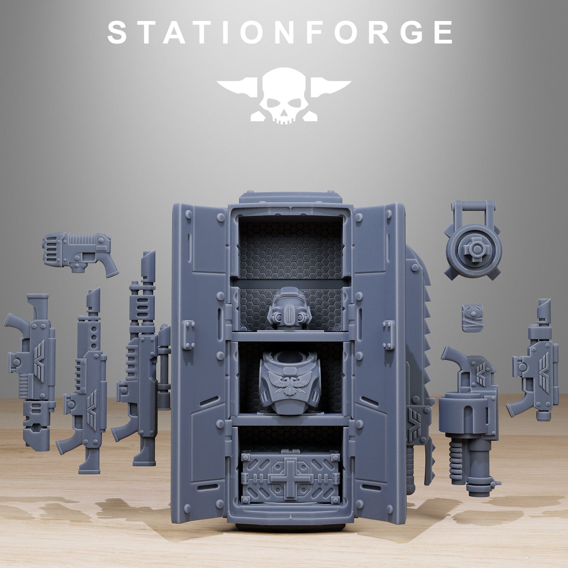 Vaskar Drop Pod | Station Forge | Wargaming