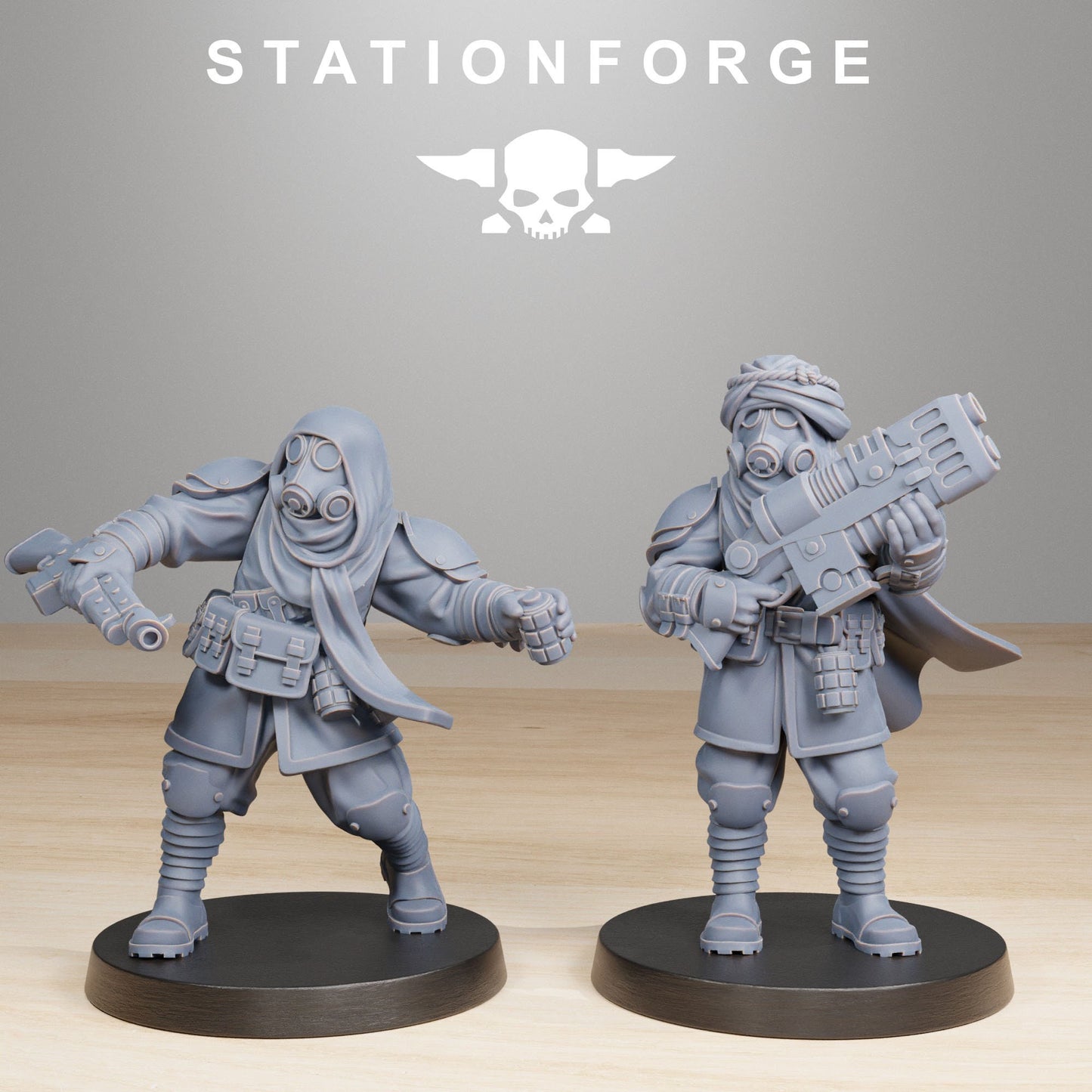 GrimGuard Scorchers & Officers | Station Forge | Wargaming