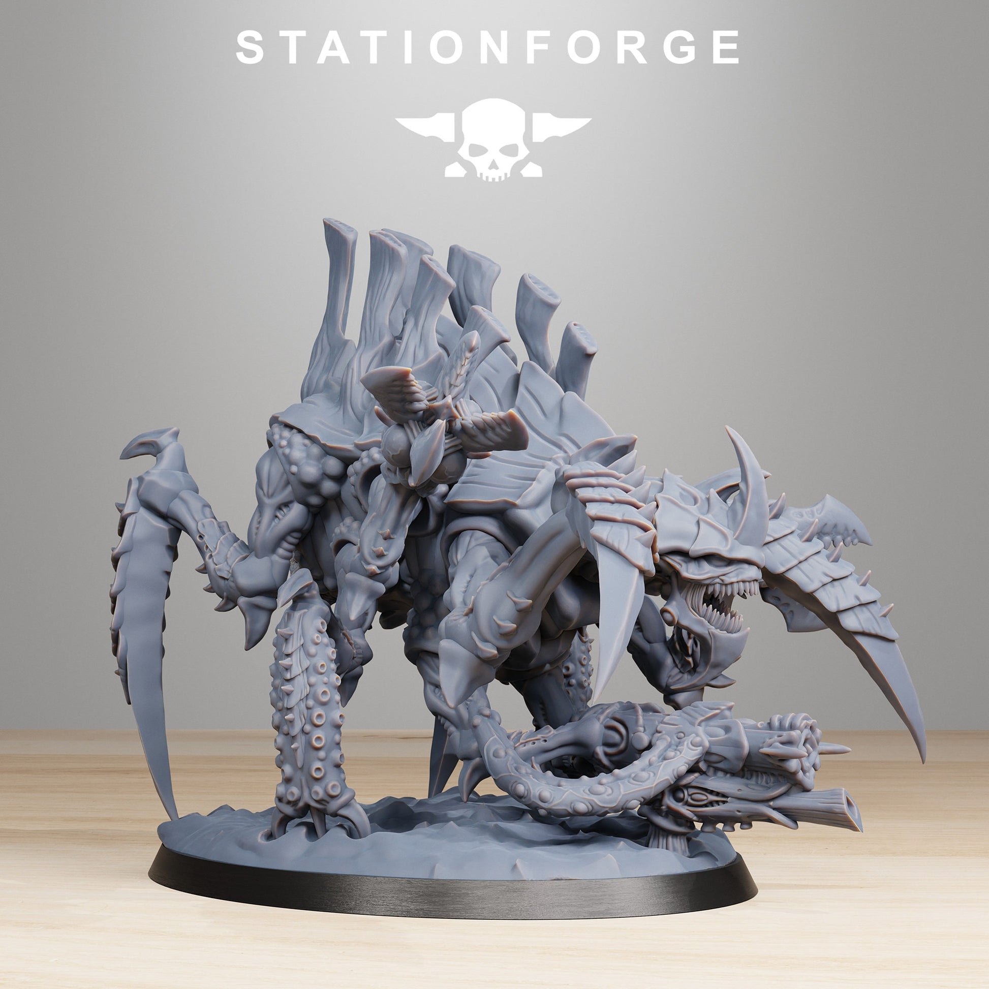 Xenarid Tygorthon | Station Forge | Wargaming | Alien Hive guardian Proxy Models for Wargames