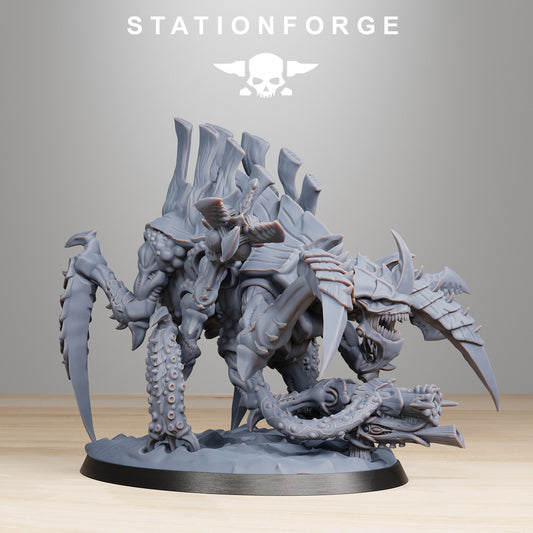 Xenarid Tygorthon | Station Forge | Wargaming | Alien Hive guardian Proxy Models for Wargames