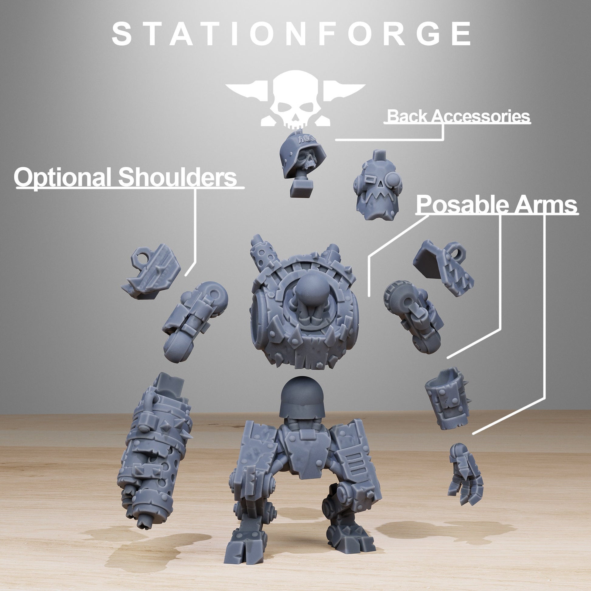 Orkaz Bots Infantry | Station Forge | Marines | Wargaming | Infantry | Soldiers