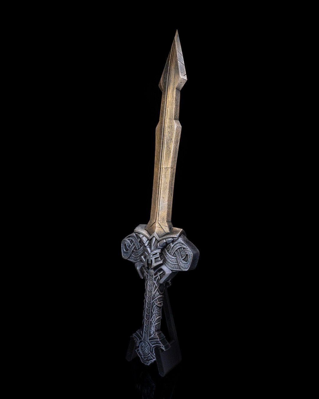 Hofund Asgardian Sword - Asgardian Cosplay Mythical Norse Weapon Replica - Handcrafted Fantasy Sword for Cosplay, LARP, and Decor