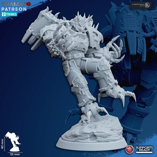 Set of 10 Chaos Warped Claws | Ghamak | 3D Printed | 28mm| Wargaming | Jetpack chaos soldiers | warhammer