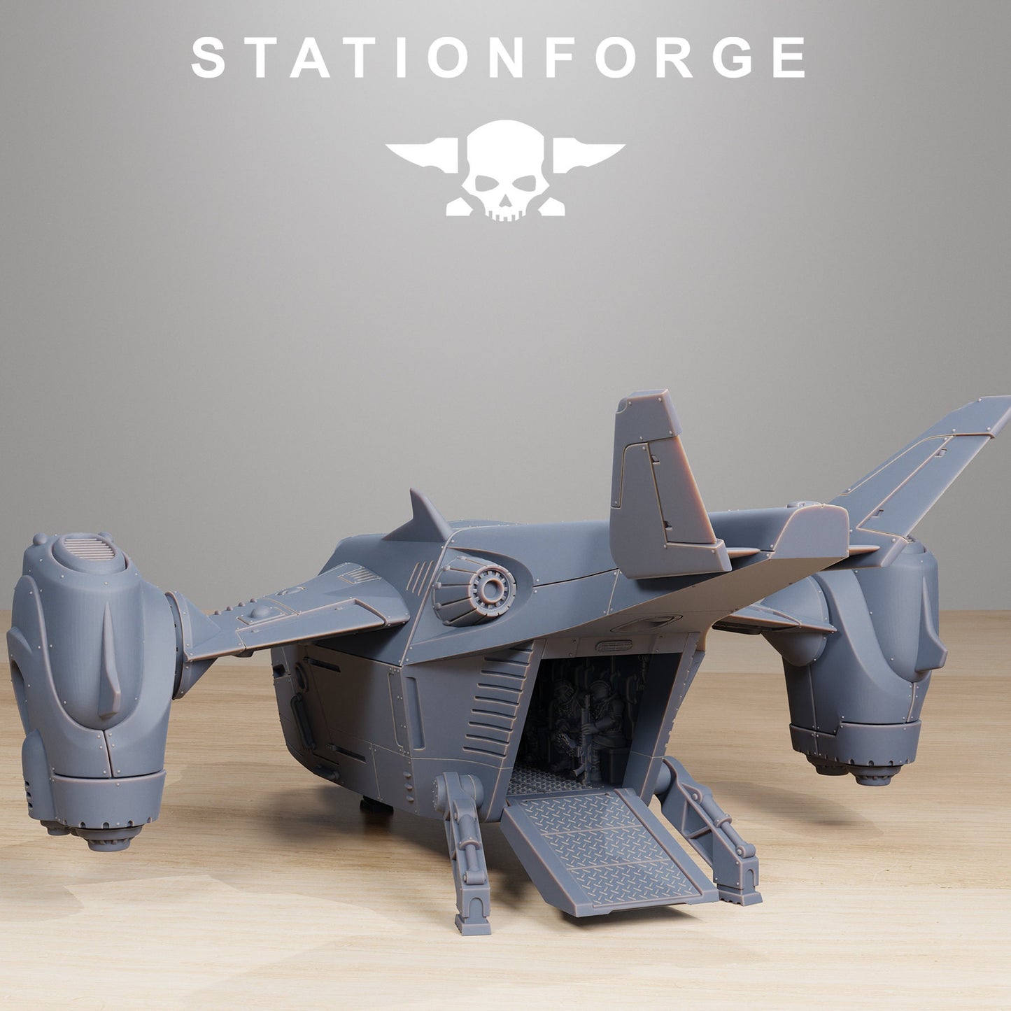 Vaskar Dropship | Station Forge | Wargaming