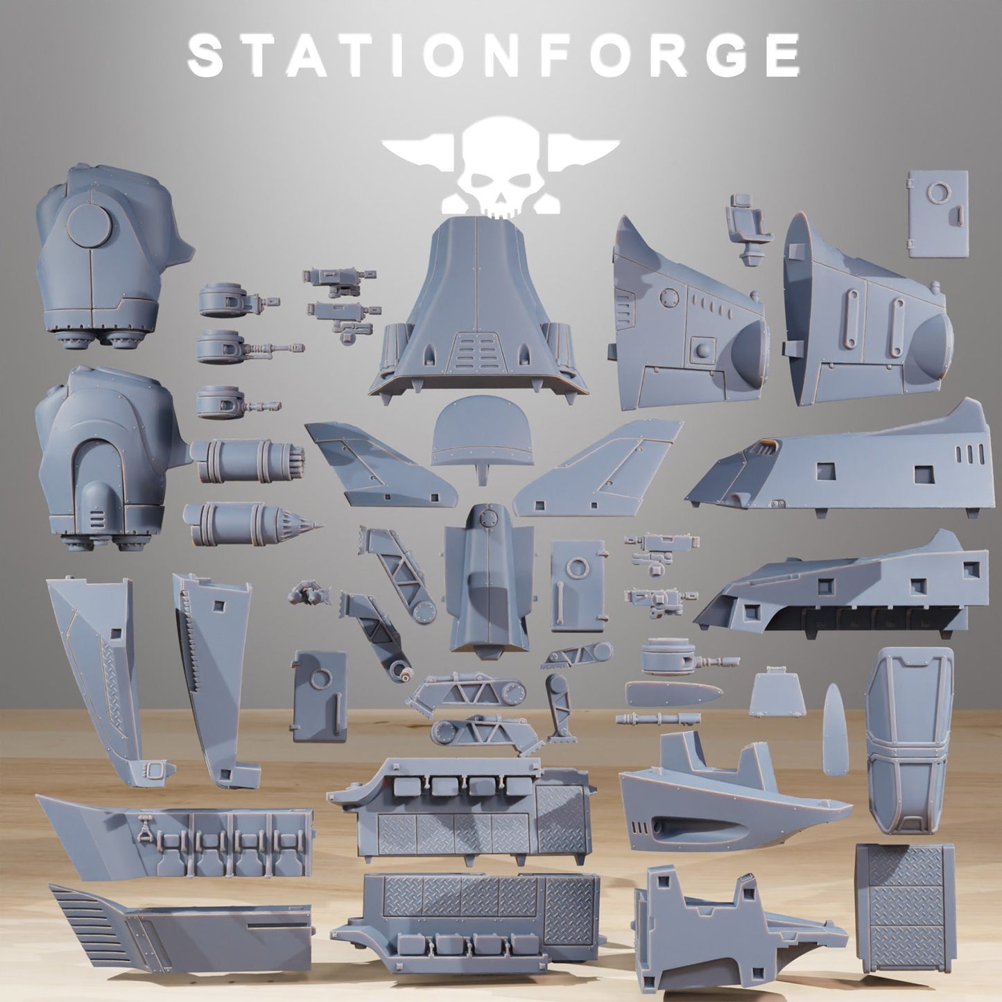 Vaskar Dropship | Station Forge | Wargaming