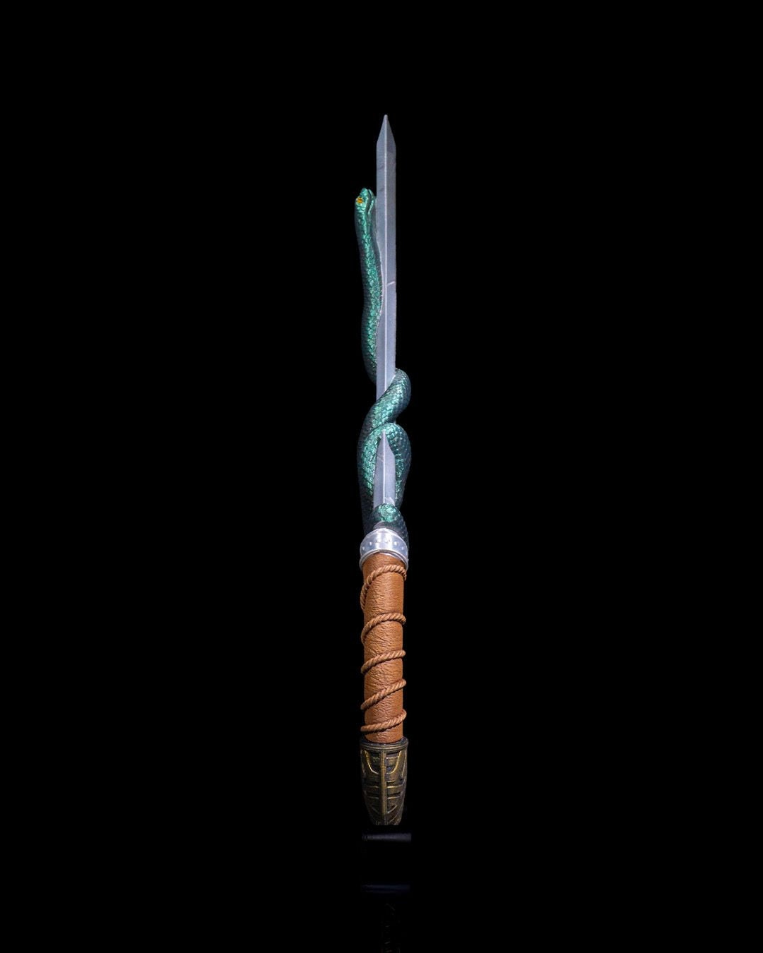 Laevateinn Dagger of Loki - Asgardian Cosplay Mythical Norse Weapon Replica - Handcrafted Fantasy Knife for Cosplay, LARP, and Decor