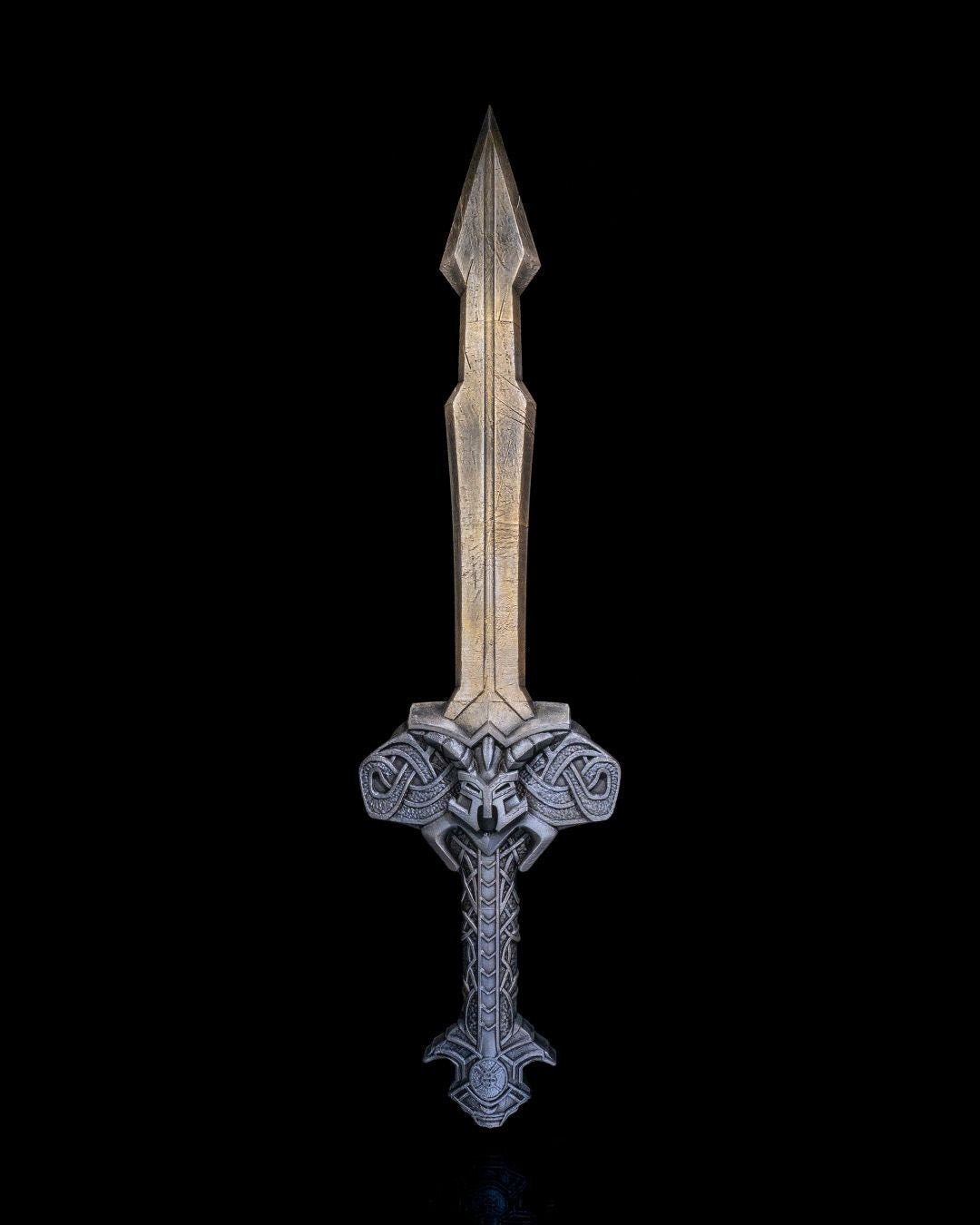 Hofund Asgardian Sword - Asgardian Cosplay Mythical Norse Weapon Replica - Handcrafted Fantasy Sword for Cosplay, LARP, and Decor