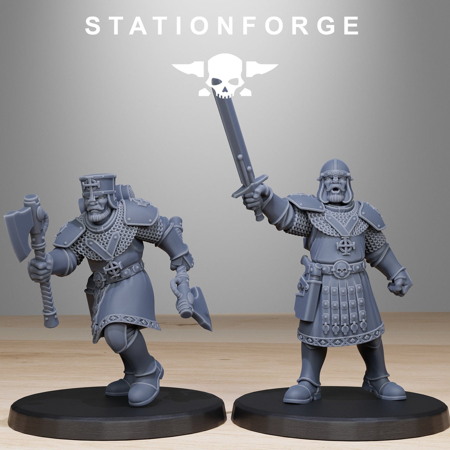 Vodalites Melee Infantry | Station Forge | Wargaming | Tabletop miniatures | Grim dark future wargames