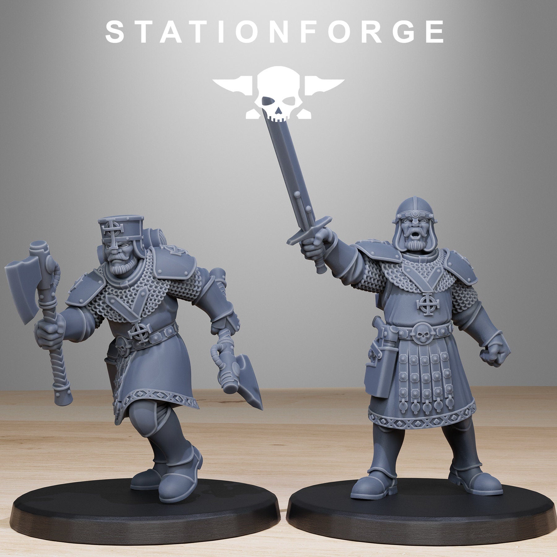 Vodalites Melee Infantry | Station Forge | Wargaming | Tabletop miniatures | Grim dark future wargames
