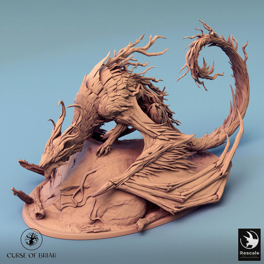 Curse of the Briar Dragon | Wargaming | Dungeons and Dragons | Tabletop RPG | DnD | Fantasy models for painting | Rescale Miniatures