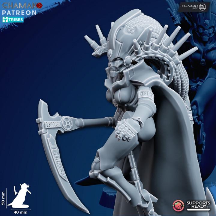 Undying Pinup | Ghamak | 3D Printed | Undying | Onepagerules | Wargaming | Robot legions | Undead robots
