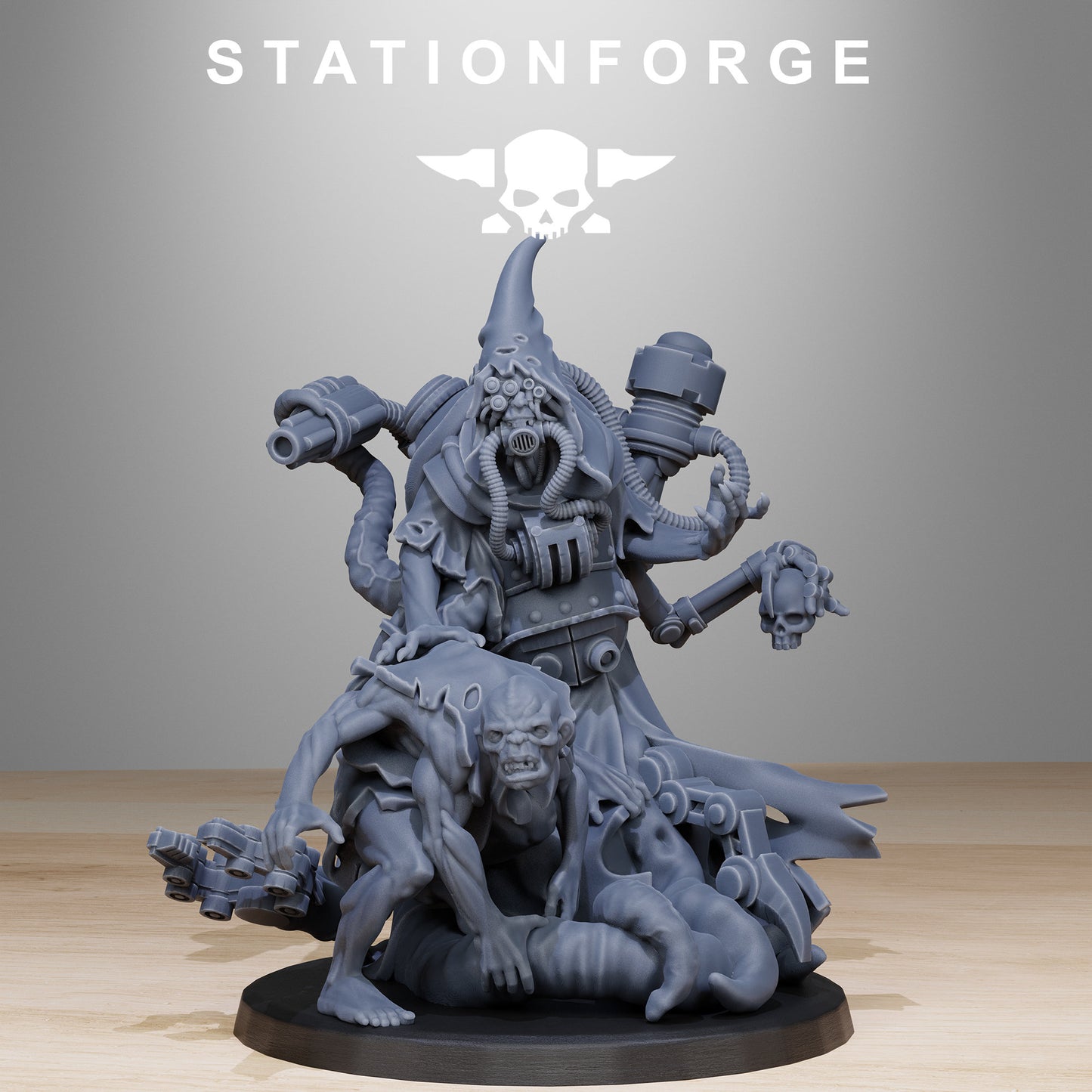 Scavenger Lotharius | Station Forge | Wargaming | Tabletop miniatures | Grim dark future wargames