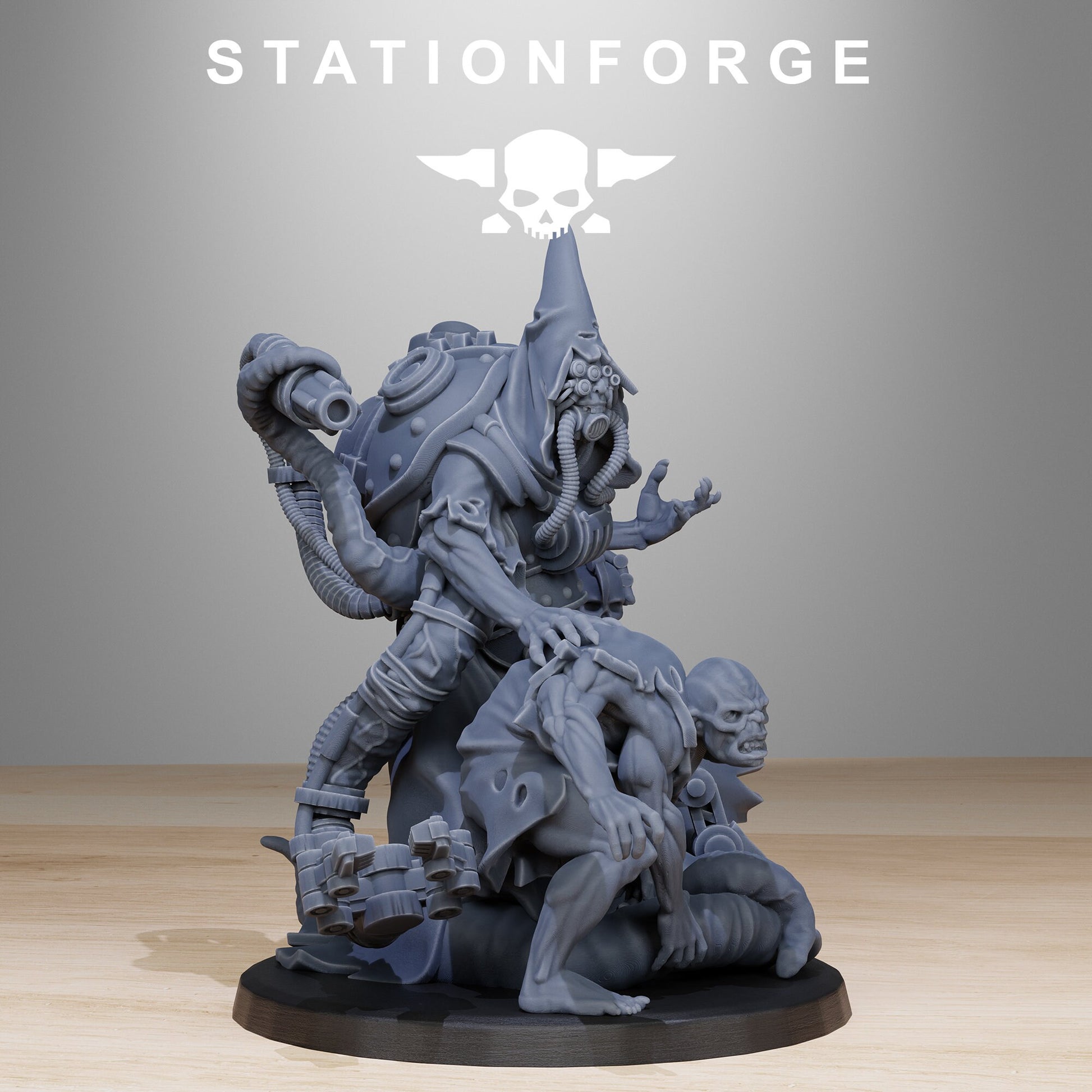 Scavenger Lotharius | Station Forge | Wargaming | Tabletop miniatures | Grim dark future wargames