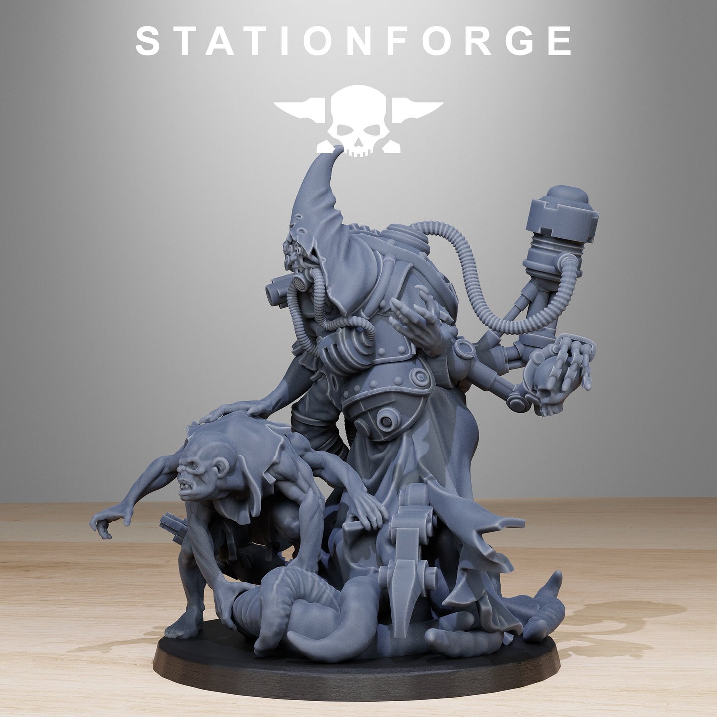 Scavenger Lotharius | Station Forge | Wargaming | Tabletop miniatures | Grim dark future wargames
