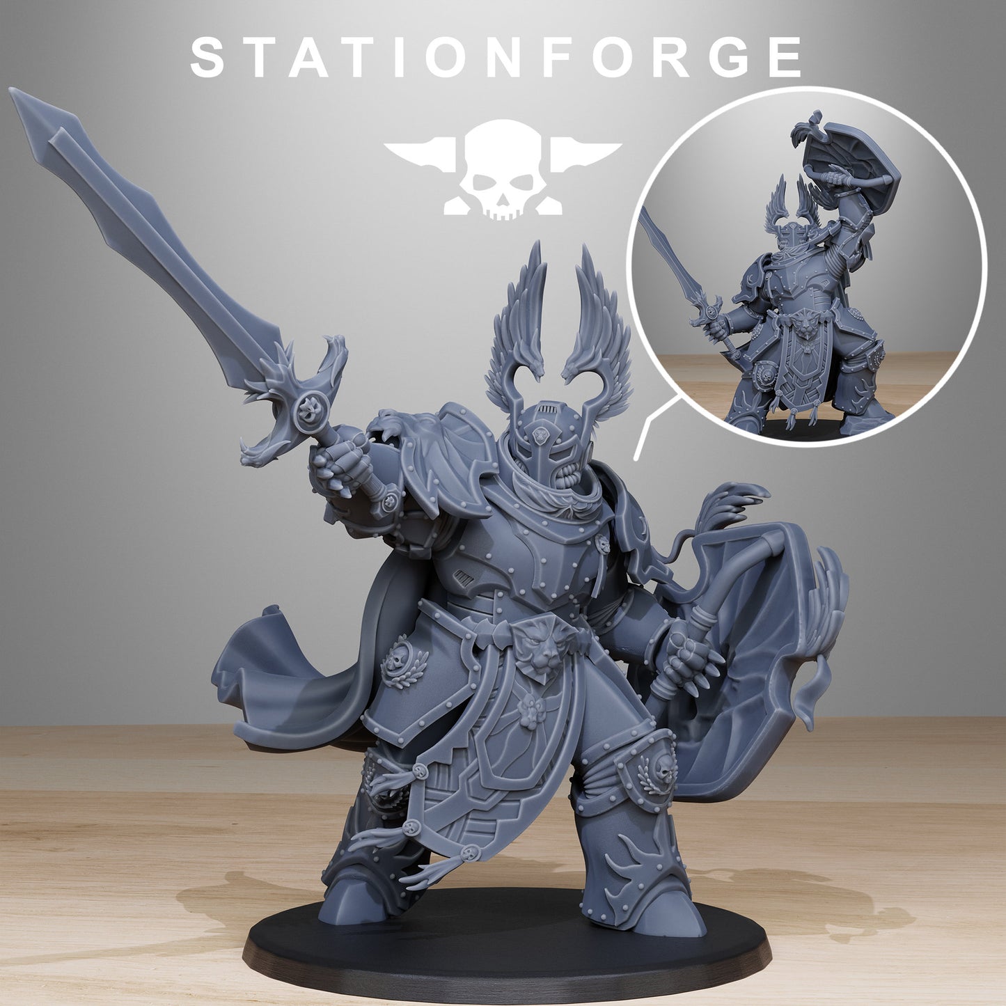 Sir Thalion the Socratis Archon | Station Forge | Wargaming | Dreadnought | Robot | Mechanized Soldier | Mech
