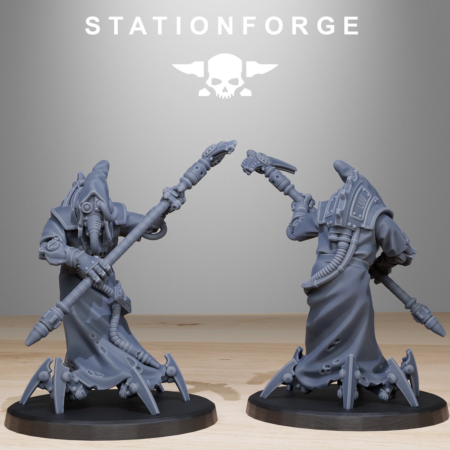Scavenger Elders | Station Forge | Wargaming | Tabletop miniatures | Grim dark future wargames