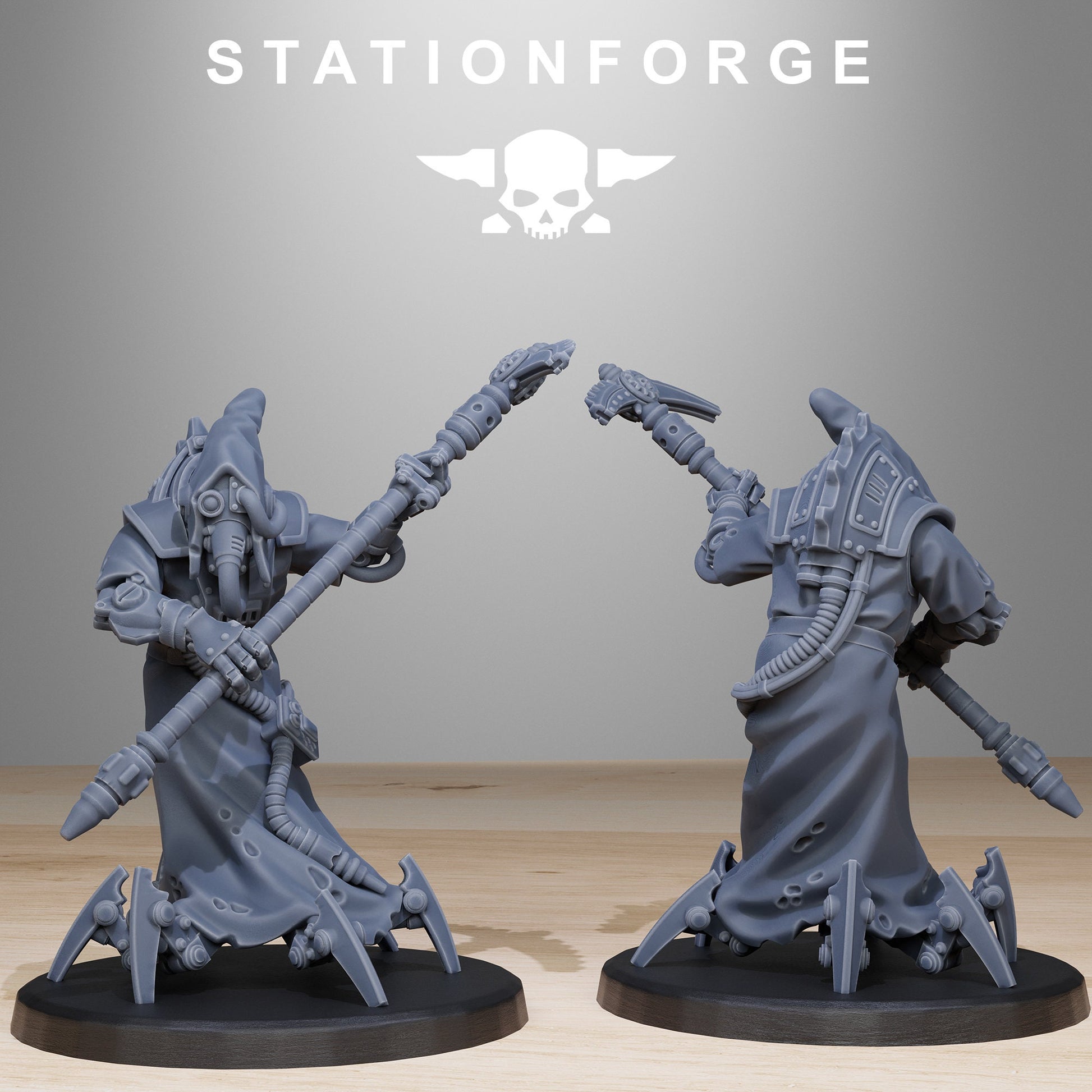 Scavenger Elders | Station Forge | Wargaming | Tabletop miniatures | Grim dark future wargames