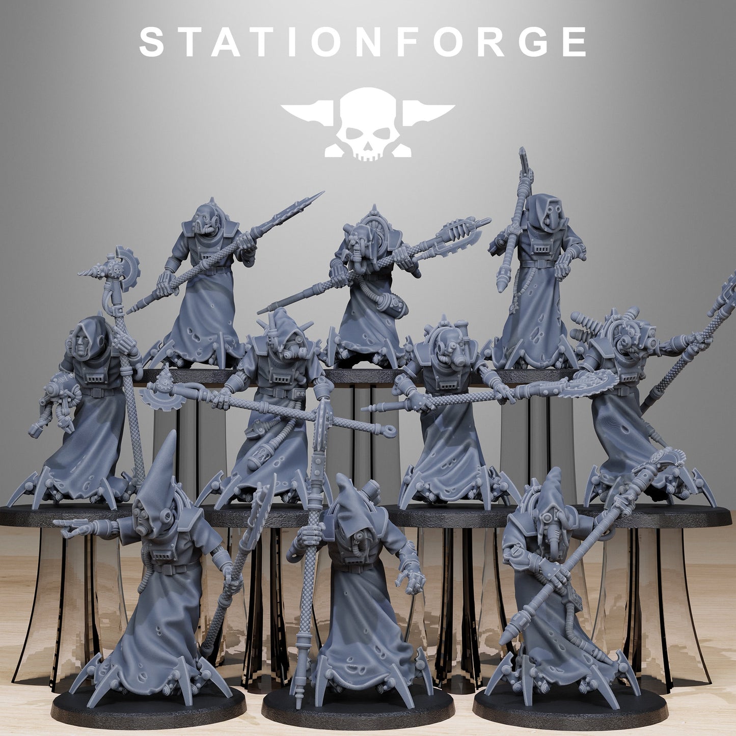 Scavenger Elders | Station Forge | Wargaming | Tabletop miniatures | Grim dark future wargames