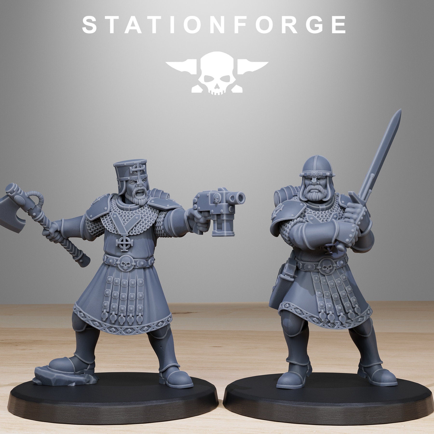 Vodalites Melee Infantry | Station Forge | Wargaming | Tabletop miniatures | Grim dark future wargames
