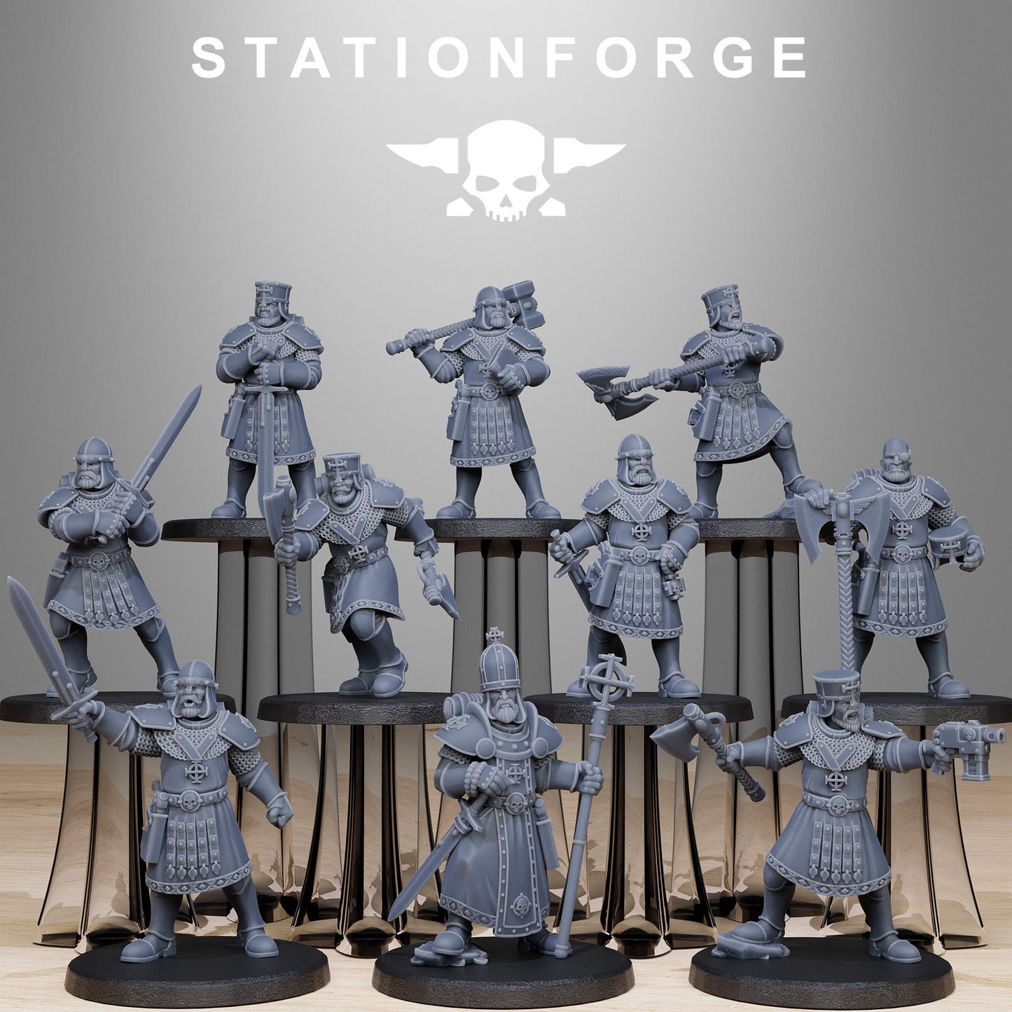 Vodalites Melee Infantry | Station Forge | Wargaming | Tabletop miniatures | Grim dark future wargames