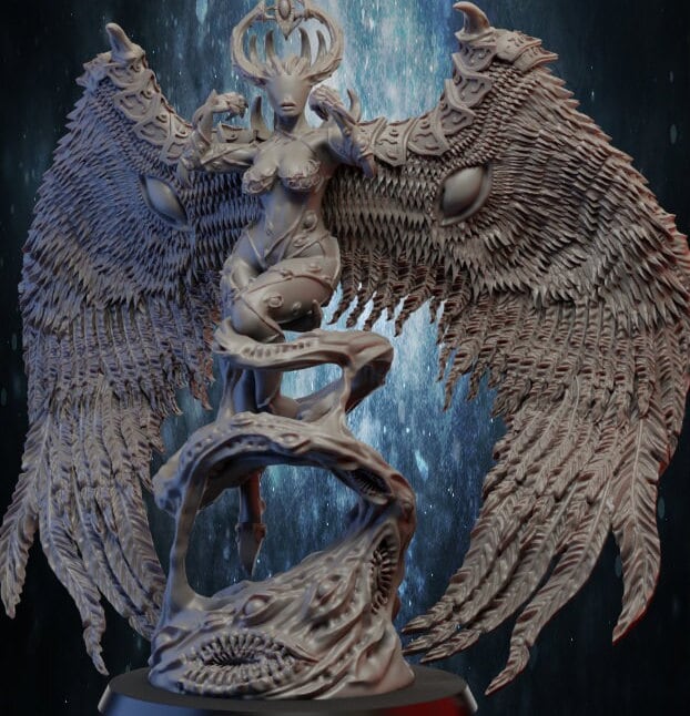 The Demon | Fantasy Miniature | Dungeons and Dragons | DnD Miniature | Tabletop Roleplaying Game| Ghamak Demon