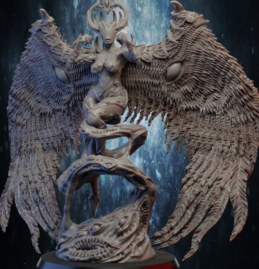 The Demon | Fantasy Miniature | Dungeons and Dragons | DnD Miniature | Tabletop Roleplaying Game| Ghamak Demon