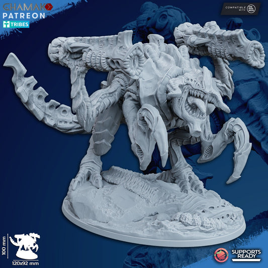 Orthopterax | Ghamak Cosmic Devourer | Wargaming | Alien Swarm Proxies | Alien Hive | Xenomorph Grimdark Devourer | Flying alien proxy