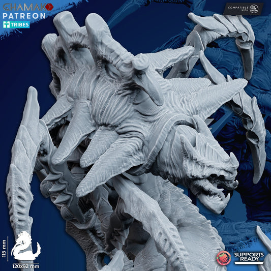Tremor | Ghamak Cosmic Devourer | Wargaming | Alien Swarm Proxies | Alien Hive | Xenomorph Grimdark Devourer | Snake Alien Proxy