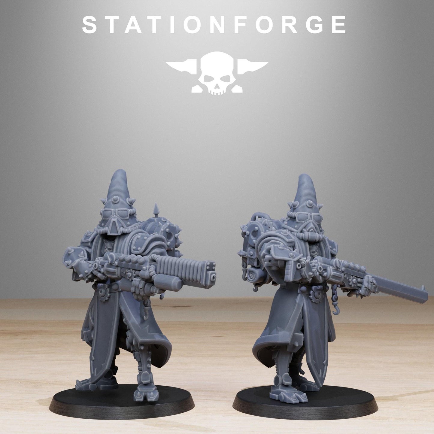 Scavenger Hooded Cultists | Station Forge | Wargaming | Tabletop miniatures | Grim dark future wargames