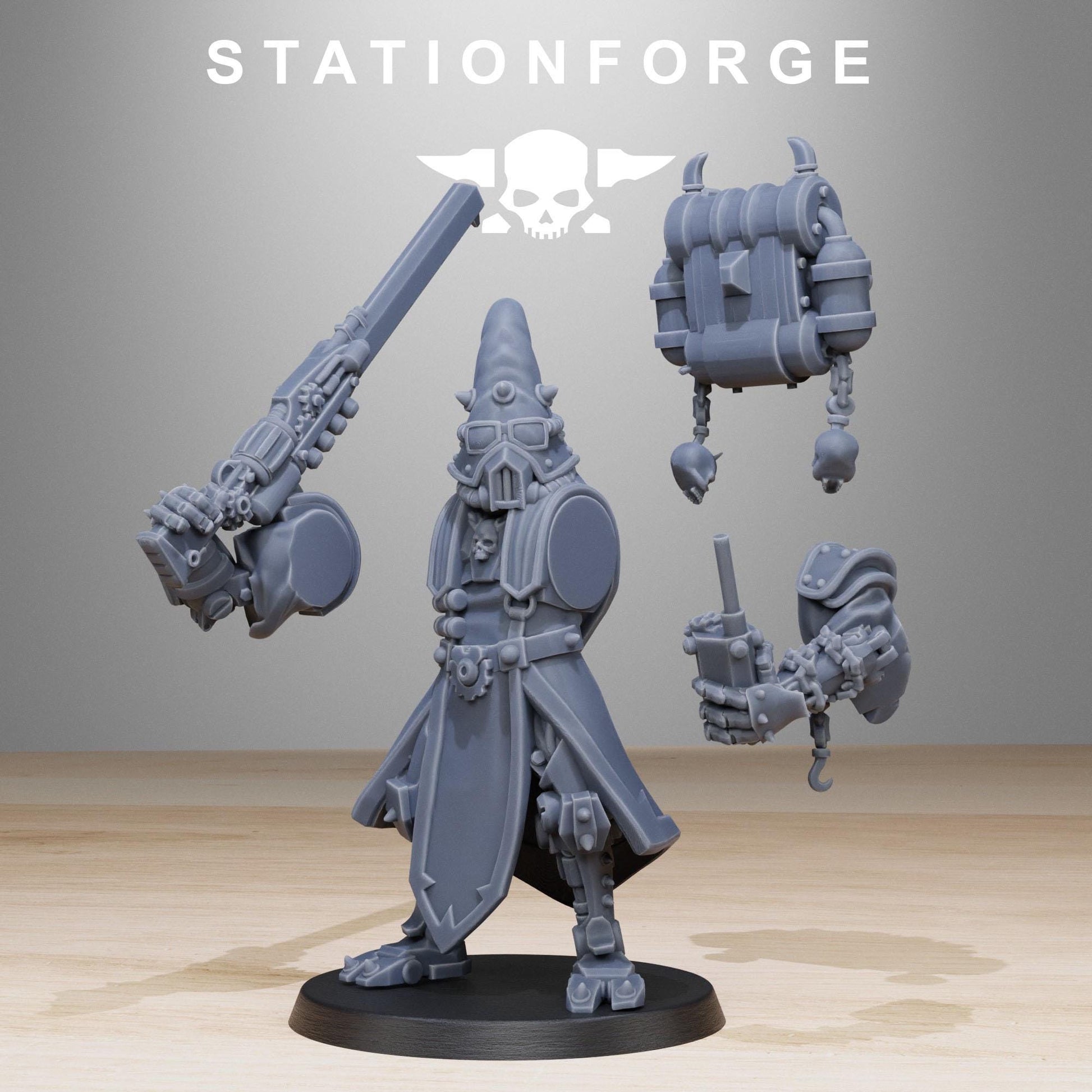 Scavenger Hooded Cultists | Station Forge | Wargaming | Tabletop miniatures | Grim dark future wargames